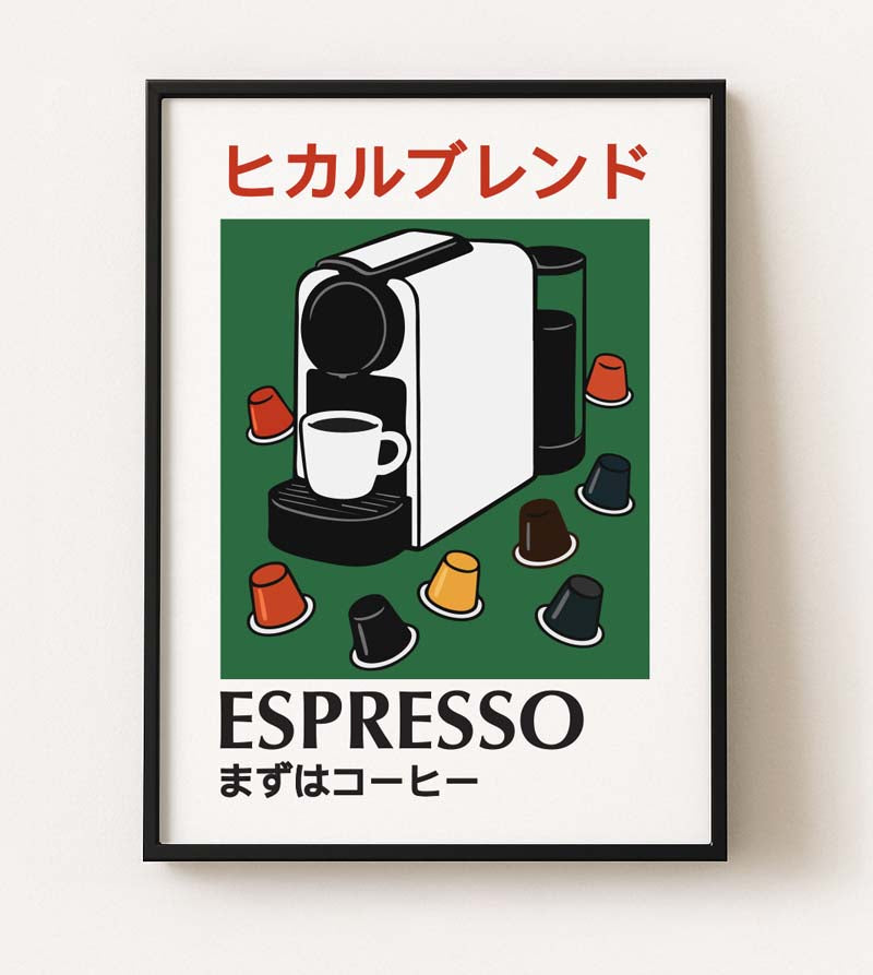 Espresso Ritual Poster – Tokyo Market Coffee