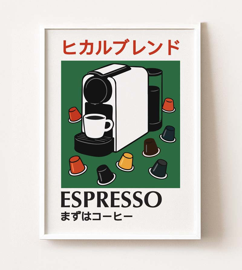 Espresso Ritual Poster – Tokyo Market Coffee