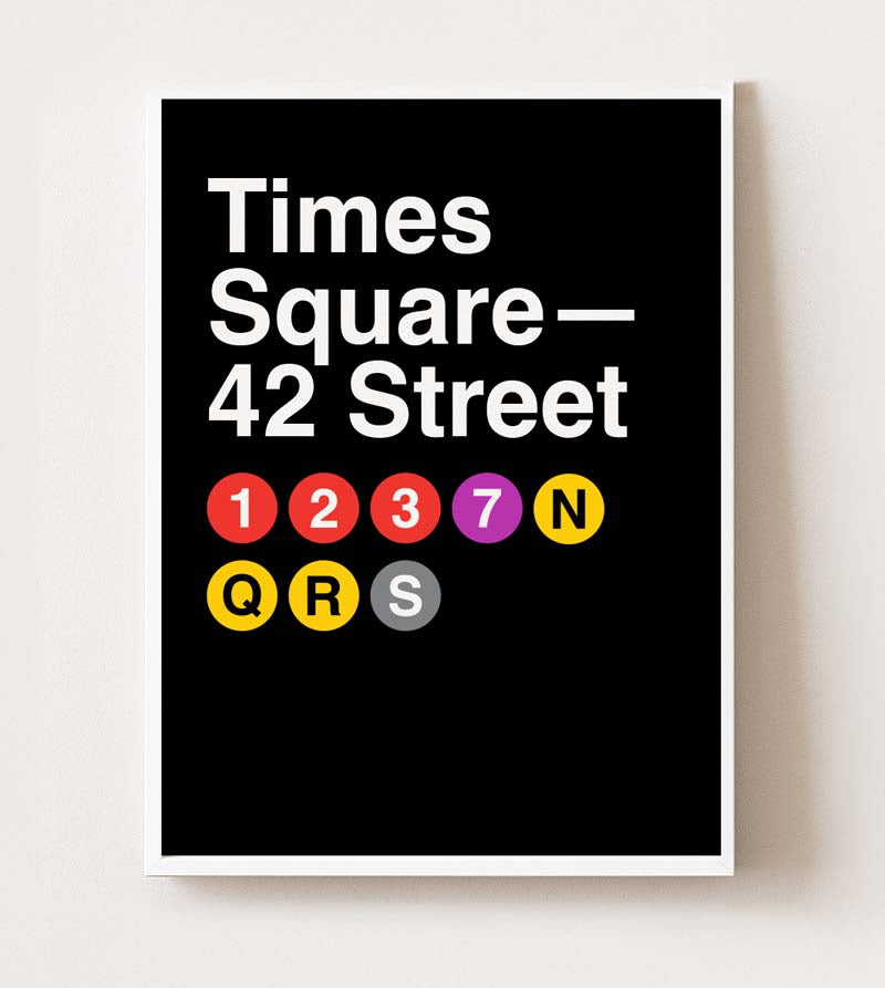 Times Square NYC Subway